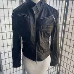Leather Jacket Junior’s Large