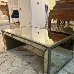 Gorgeous  Mirrored Coffee Table