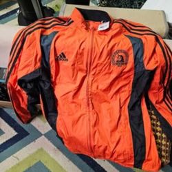 2012 116th Boston Marathon  jacket by Adidas NWT size XL