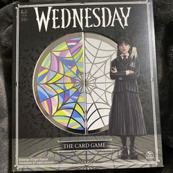 WEDNESDAY ADDAMS CARD GAME NEW