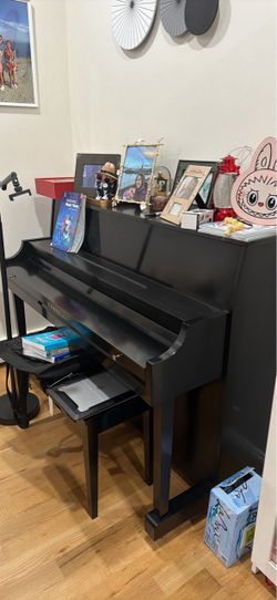 Kawai 506N piano professional 45” stuido black satin excellent condition