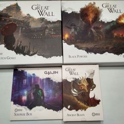 The Great Wall Board: Stretch Goals+Black powder+AncientBeasts+Suprise Box