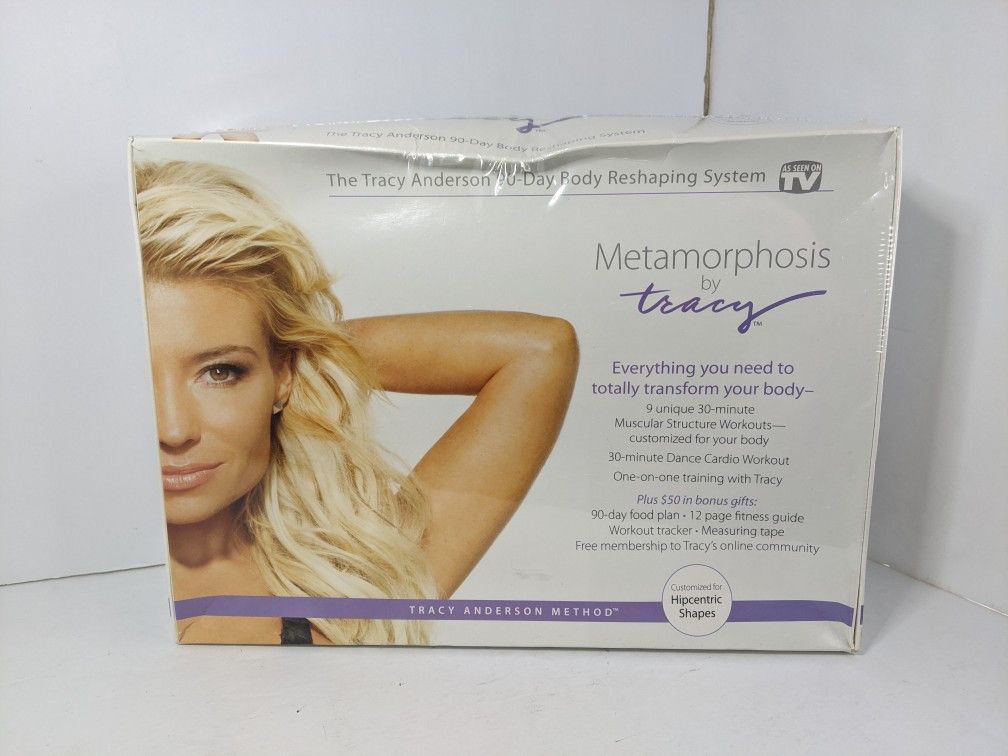 Tracy Anderson Method - Metamorphosis by Tracy - 90 Days Body Shaping System - 4 DVD Set.
