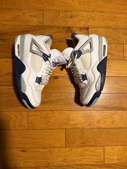 Jordan 4 navy blue size 10