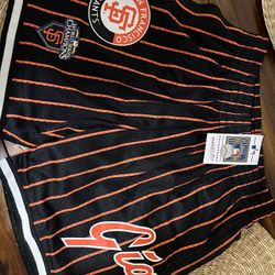 Mitchell & Ness San Francisco Giants Basketball Shorts