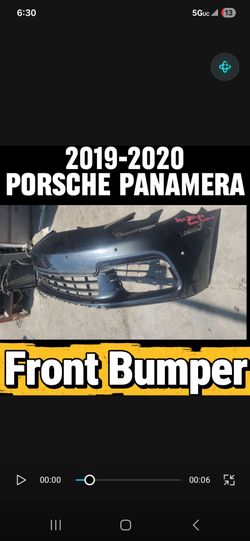 2019/2020 Porsche Panamera Front Bumper Cover