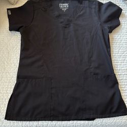 Black Scrubs Clothes