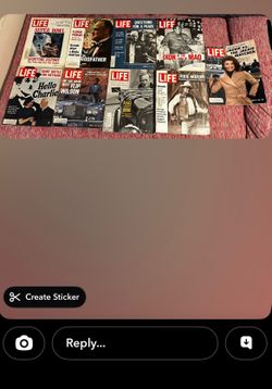 LIFE MAGAZINES (9) vintage All for $60.00