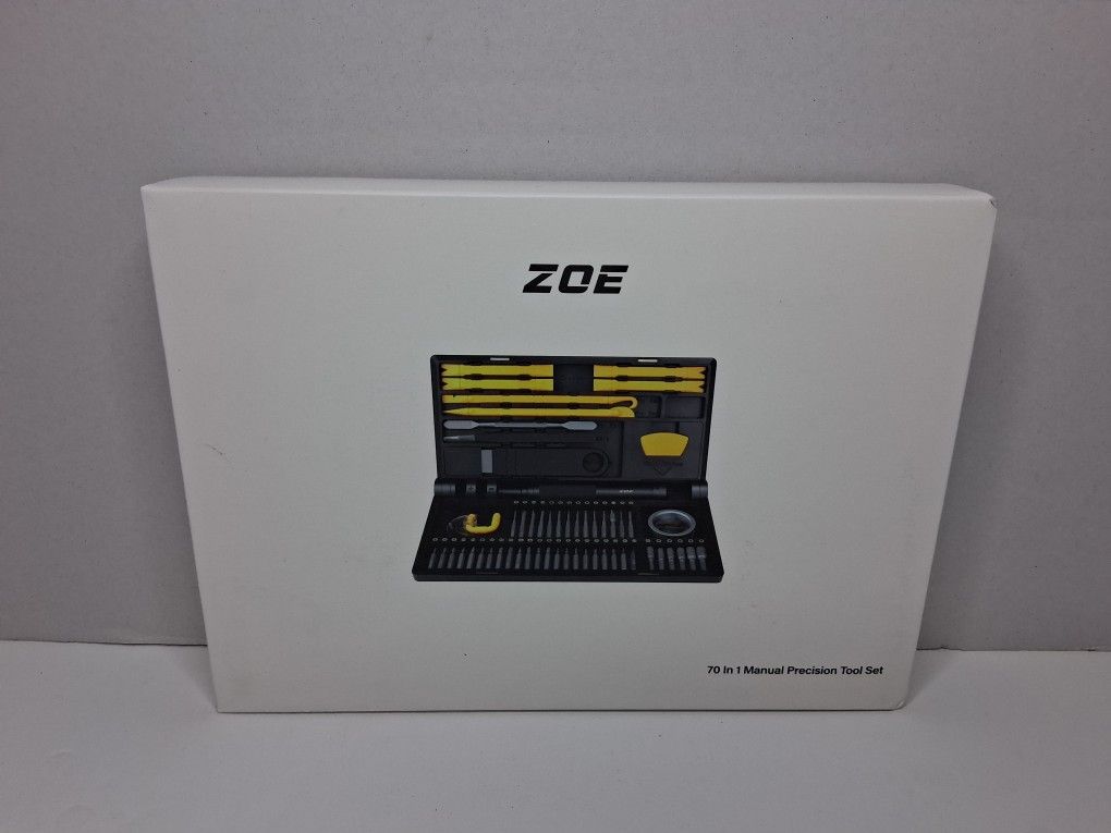 Brand New ZOE 70 In 1 Manual Precision Repair Tool Set With Hard Case new selling for only $25