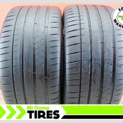2 MICHELIN PILOT SPORT 4S MO1 XL 325/35/23 USED  TIRES 84% LIFE 115T * PRODUCTION YEAR 2025 - 2023 * INSTALLATION INCLUDED *