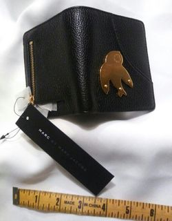 Marc by marc jacobs bird black wallet