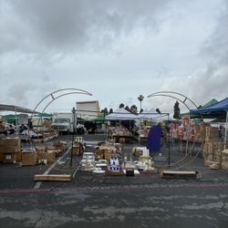 4-Post DIY Photography Backdrop Stand, Wedding Arch Canopy Tent 10ft