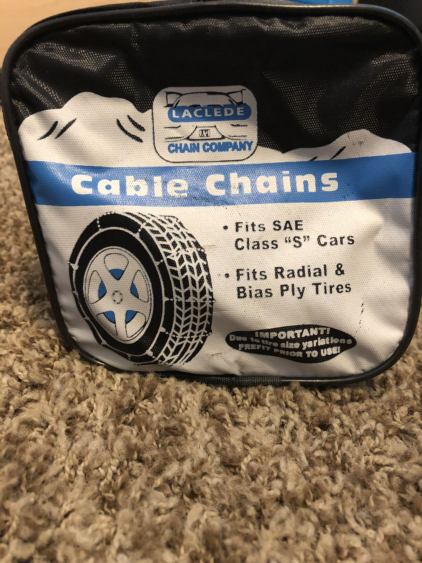 Car Cable Chains ( Brand New )