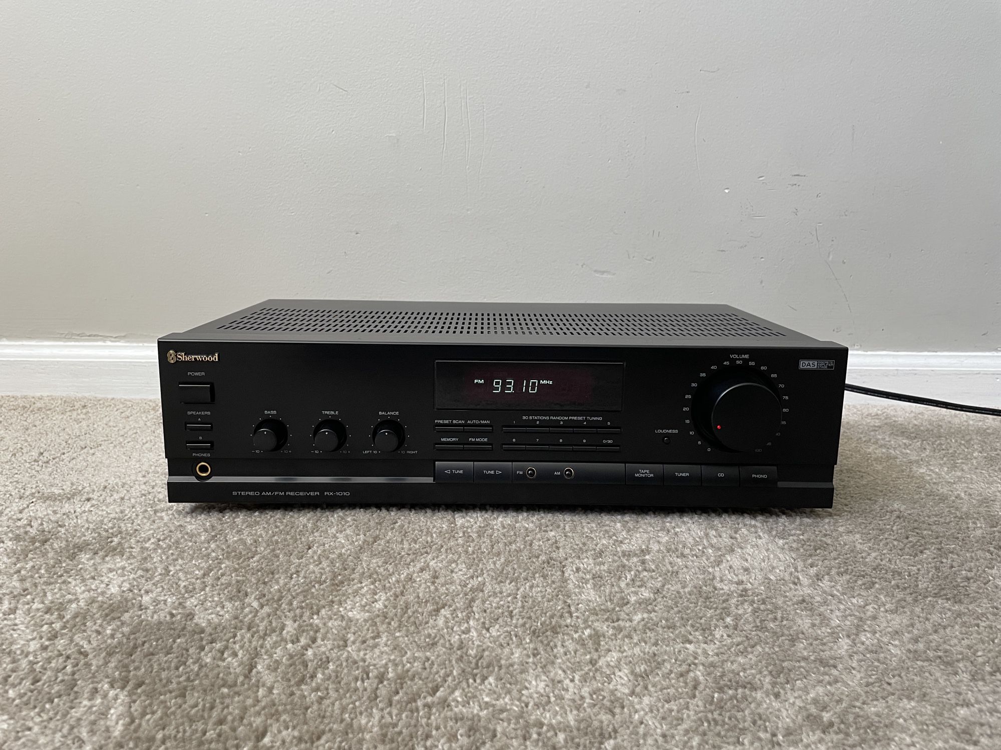 Sherwood RX-1010 Home Stereo Audio Receiver