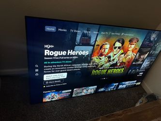 Large Flat Screen Smart TV