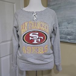 BRAND NEW WITH TAGS SZ LG 49ERS SWEATSHIRT 