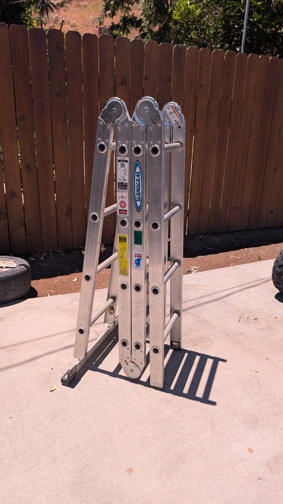 Werner 16ft Aluminum Articulated Ladder