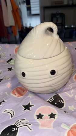 Connections Halloween Mummy Cookie Jar