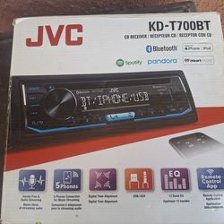 STEREO JVC CD AUX USB BLUETOOTH NUEVO NEW ABLO ESPAÑOL