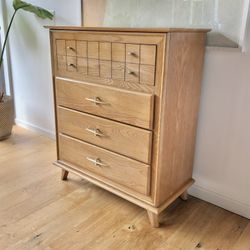 Mid Century Tallboy Dresser 