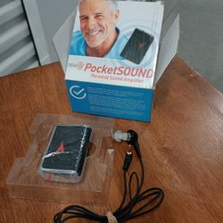 Personal Sound Amplifier - Hearing Aids for Seniors, Audio Hearing Amplifier Device and Voice Enhancer Device for Sound Gain of 50dB, Up to 100 Feet A