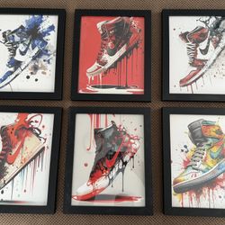 Air Jordan Framed Art