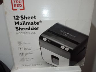 12 Sheet Mailmate Shredder
