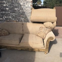 Great Condition Sofa And Love Seat All For $20