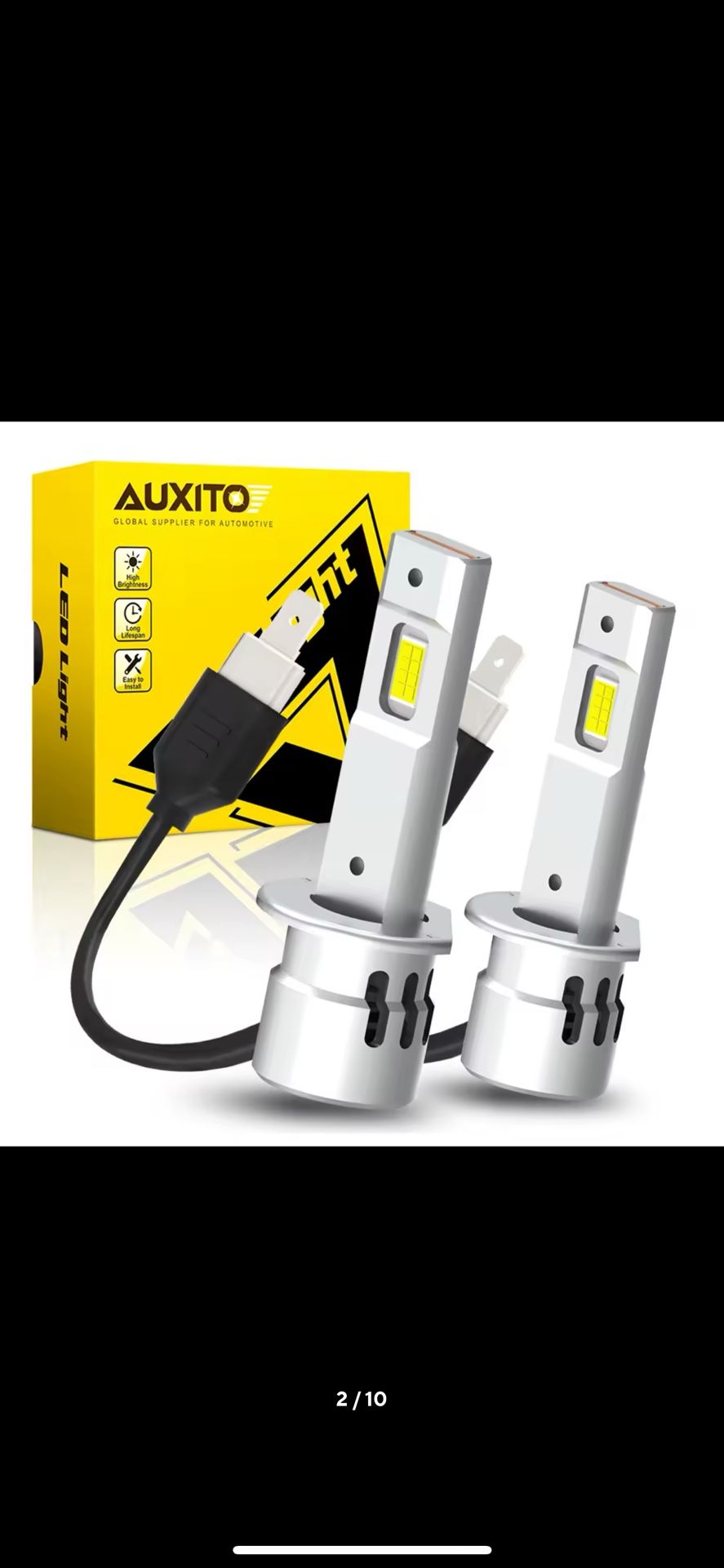 Auxito Led Headlights GFM Series (White) Fits H1.