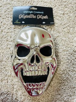 Midnight Creatures Metallic Mask For Adults 