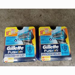 Gillette Fusion Proshield Chill 16pcs New