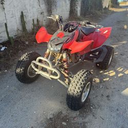 Honda TRX 450R & Suzuki QuadSport 250cc ATVs