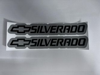 Silverado Vinyl Sticker