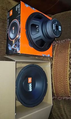 12" JBL SUBWOOFERS BRAND NEW BOCINAS NUEVAS