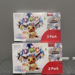 Pokemon Prismatic 2pack 