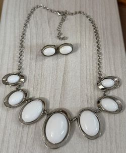 Juegos collar aretes piedras joyería antigua cada uno