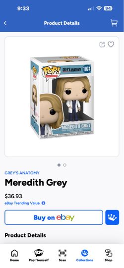 Funko Pop Grey's Anatomy
