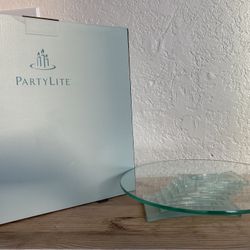 Partylite Stratus 3 Wick Candle Tray 