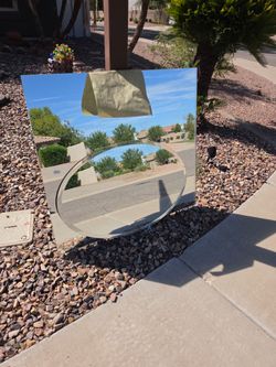Free glass mirrors. 2 sizes