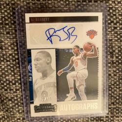 2021 Panini Chronicles RJ Barrett  Autographed Card