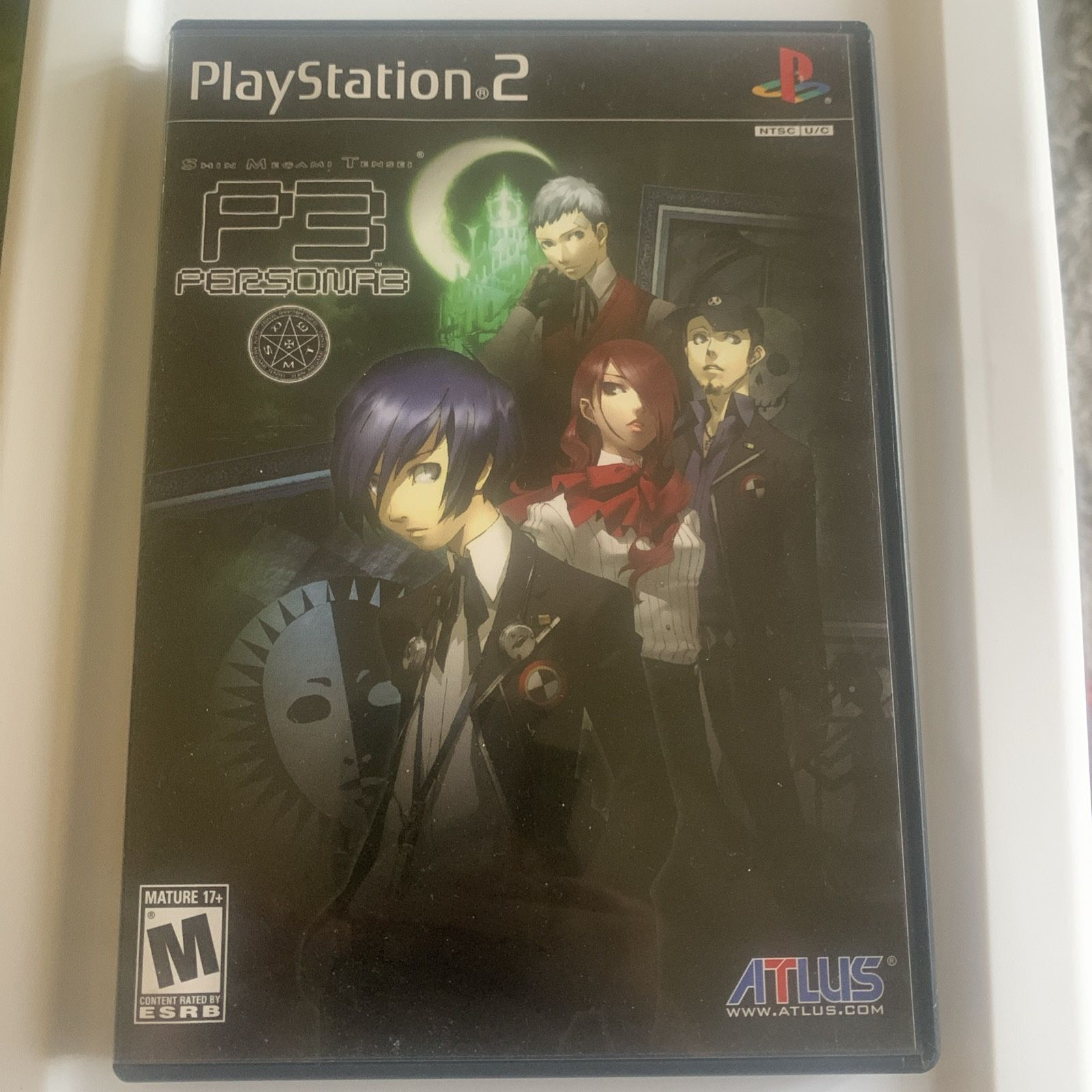 Shin Megami Tensei Persona 3 Sony Playstation 2 PS2 Tested no manual