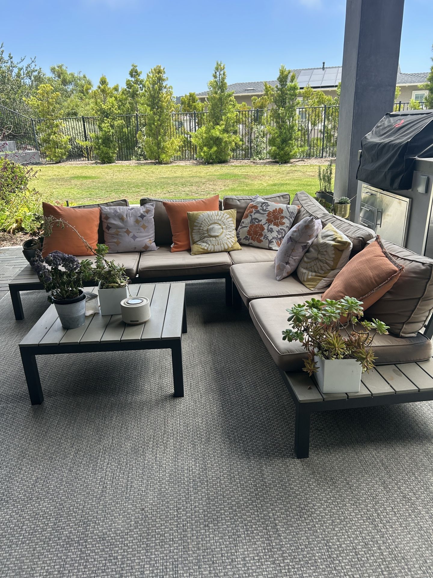 Tortuga outdoor 4-piece sectional set