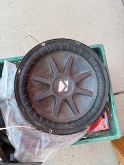 Kicker 12 ‘ speaker