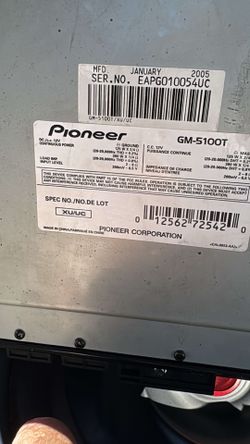 amp and speaker