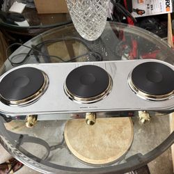3 Top Electric Stove With Heater