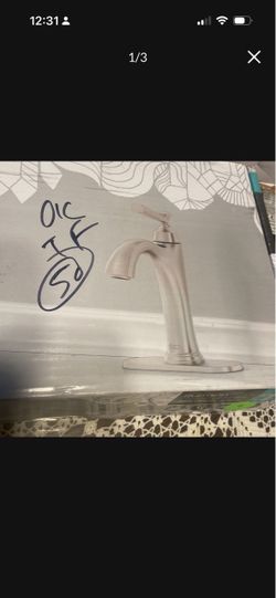 AMERICAN STANDARD NICKEL RESTROOM FAUCET NEW