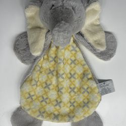 Nat & jules baby bee happy-tusk elephant plush toy, security blanket, lovey. 1