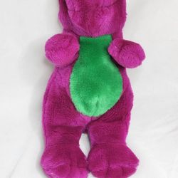 Barney Dinosaur 13" Tall Vintage 1992 Plush Stuffed Animal Lyons Group