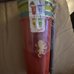 Harry Potter 4 Pack Zak! 24 Oz Limited Edition Tumblers 