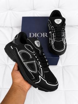SIZES 7-9/ Brand New Christian Dior B30 Black Sneakers